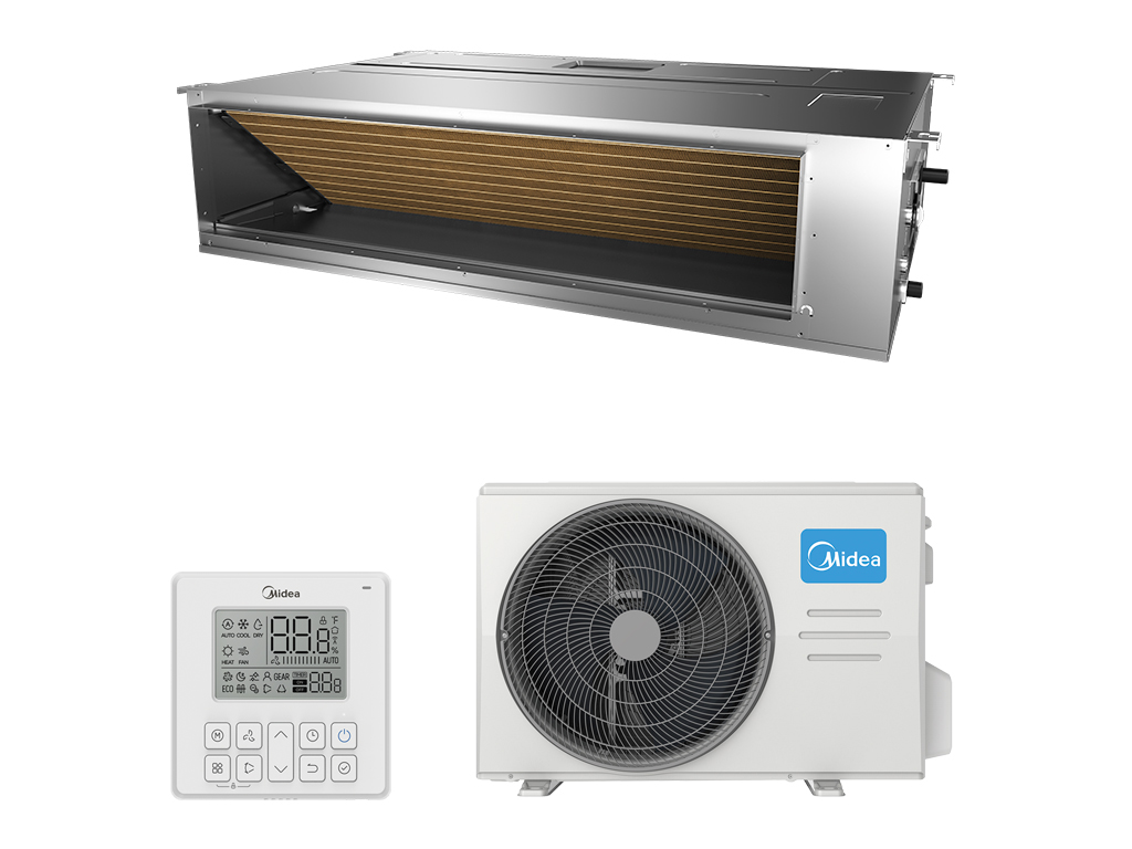 Канальная средненапорная сплит-система Midea MTI-18HW1N1P-QB6 / MOX330U-18HN1-LQB6