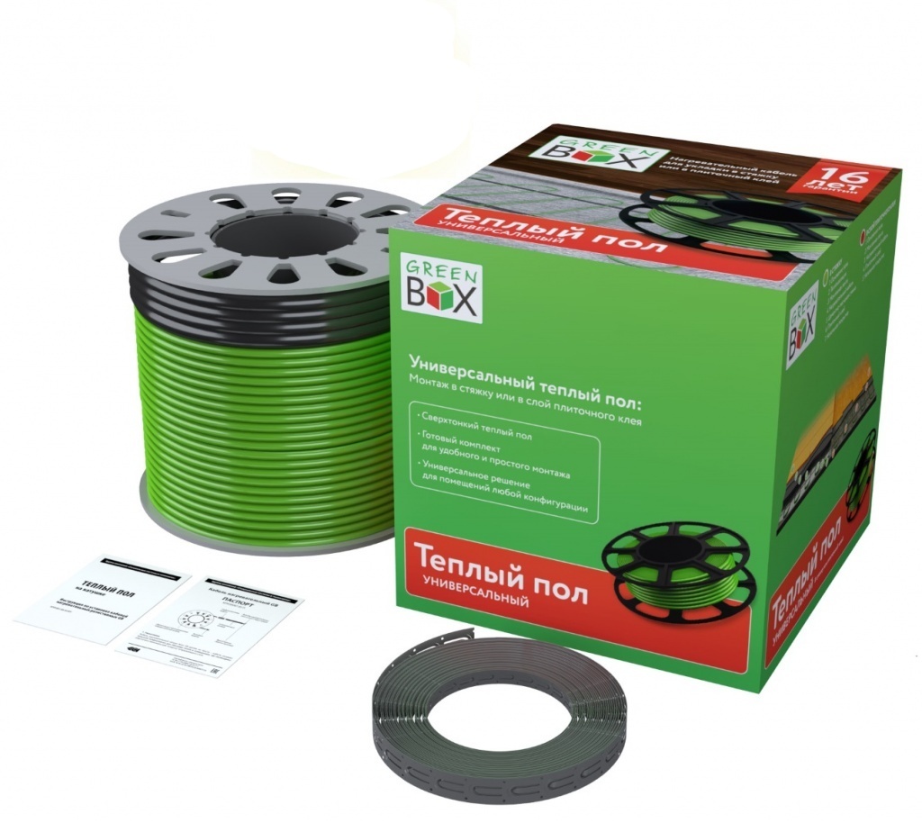 Кабель нагревательный Теплолюкс "Green Box" GB 10,0 м/150 Вт