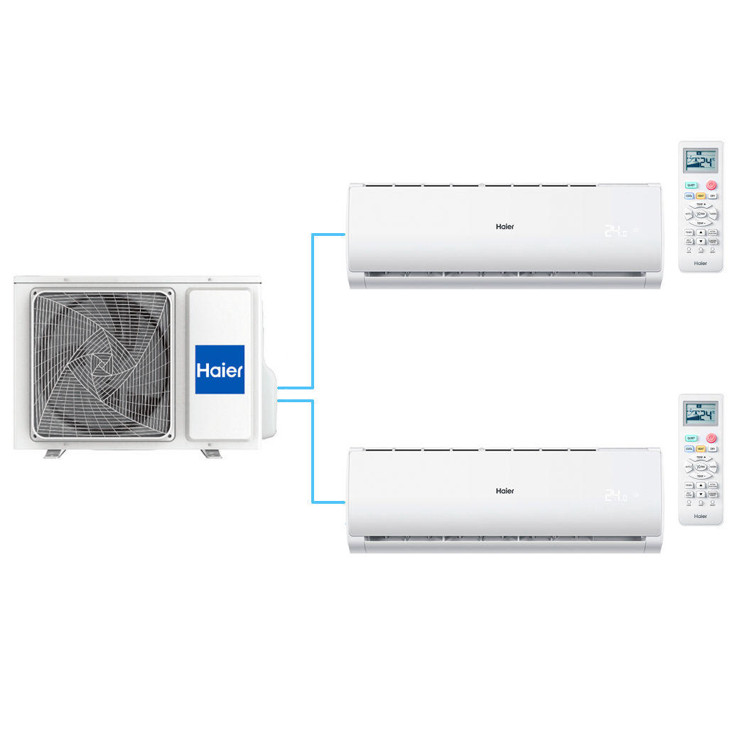 Мульти-сплит система Haier LEADER 2U40S2SM1FA / AS07TS6HRA-M + AS07TS6HRA-M